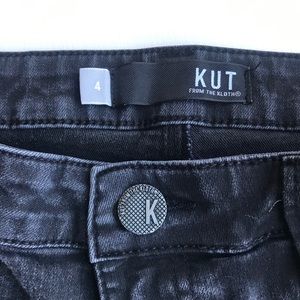 Black KUT , Connie Skinny jeans size 4